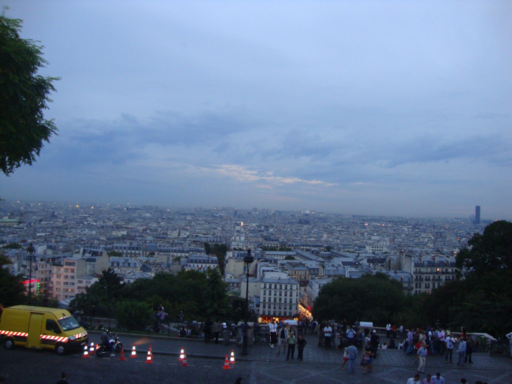 Sacre Coeur, Montmartre Paris at Twilight