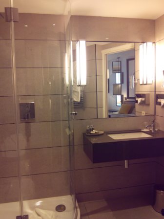 Shower in Bathroom, Hotel Balmoral Paris