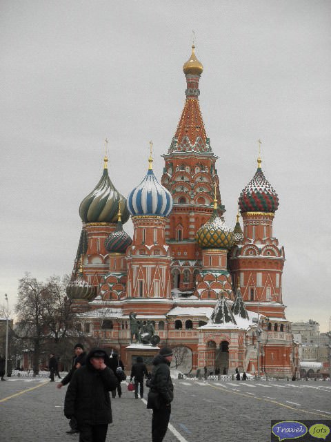 Saint Basil's Cathedral at Moscow Russia, one of the most beautiful catholic churches of the world