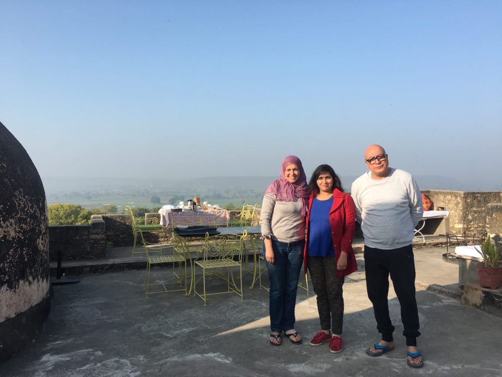 Rooftop Restaurant for Breakfast and Dinner at Bhainsrorgarh hotels in fort