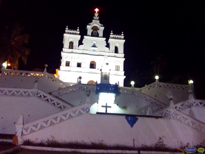 Church of Our Lady of Immaculate Conception at Goa, one of the most famous catholic churches of India.