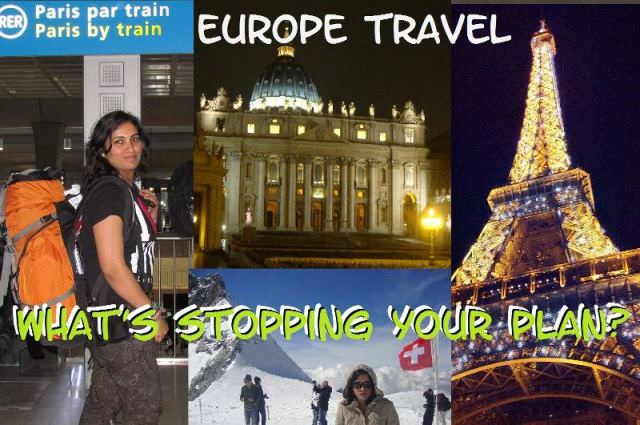 What's stopping you for Europe Travel?