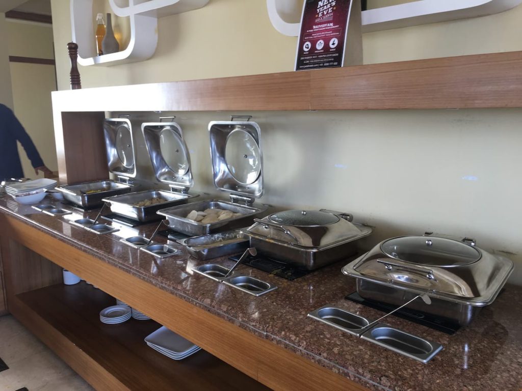 Breakfast Buffet at Justa Resorts, Bets place to stay at Nathdwara
