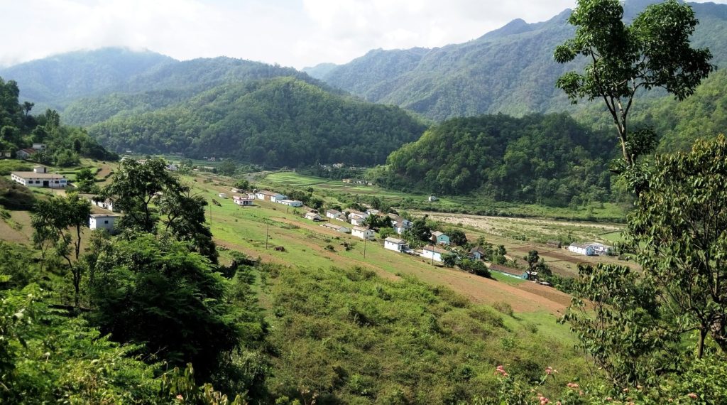 Mussoorie landscape grennery